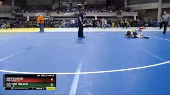 60 lbs Placement (4 Team) - Nathan Nelson, STMA vs Jeff Foster, Pine Island