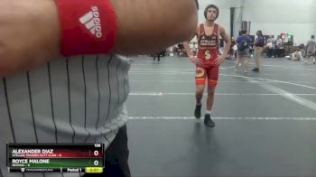 106 lbs Round 3 (8 Team) - Alexander Diaz, Steller Trained Hutt Clan vs Royce Malone, Revival