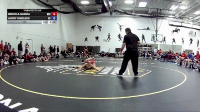 117 lbs Round 2 (16 Team) - Avery Kibelbek, King University vs Mikayla Garcia, North Central College