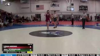 184 lbs 7th Place Match - NIall Schoenfelder, Wisconsin-Eau Claire vs Logan Andeway, Coe
