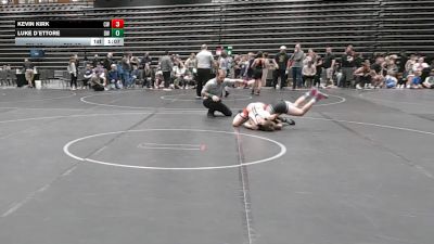 96 lbs Round 7 (8 Team) - Luke D`Ettore, Darkhorse Wrestling vs Kevin Kirk, Crossroads Wrestling