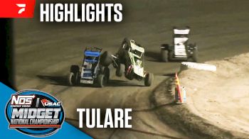 Highlights | 2024 USAC Midgets at Tulare Thunderbowl Raceway