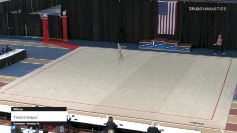 Tiziana Greppi - Ribbon - 2021 Rhythmic Elite Qualifier