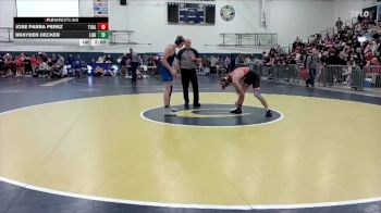 138 lbs Champ. Round 1 - Jose Parra Perez, Tualatin vs Brayden Decker, Liberty