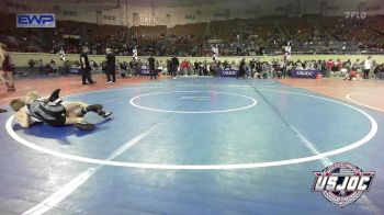 70 lbs Consi Of 8 #2 - Stetson Whitten, Panhandle RTC vs Jax Gates, Ponca City Wildcat Wrestling