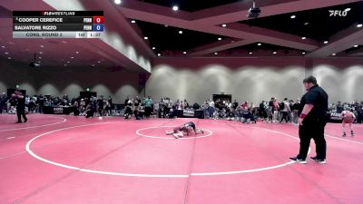 67 lbs Cons. Round 2 - Cooper Cerefice, Pennsylvania vs Salvatore Rizzo, Pennsylvania
