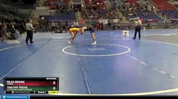 182 lbs Semifinal - Tristan Pekas, Hettinger/Scranton/Bison vs Silas Reinke, Lisbon