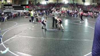 70 lbs Champ. Round 1 - Liam Jansa, Cavalry Wrestling Club vs Cohen Cisco, GI Grapplers