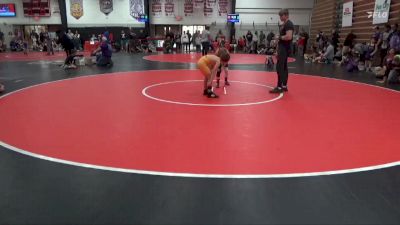 Bracket 18 lbs Semifinal - Everett Hennigar, Fort Madison Wrestling Club vs Damian Manning, Mount Pleasant Wrestling Club