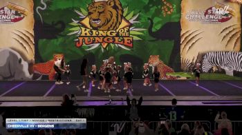 CheerVille HV - Bergens [2025 L1 Tiny - Novice - Restrictions Day 1] 2025 ASC King of the Jungle Nashville Showdown
