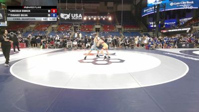 113 lbs Cons. Quarters - Lincoln Swick, WI vs Thiago Silva, CA