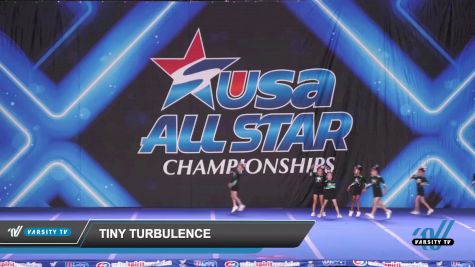 Tiny Turbulence [2022 CheerForce San Diego L1.1 Tiny - PREP] 2022 USA All Star Anaheim Super Nationals