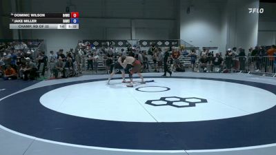 70 kg Champ. Rd Of 32 - Dominic Wilson, Ranger 47 Wrestling Club vs Jake Miller, Broken Arrow Wrestling Club