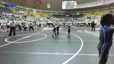 64 lbs Quarterfinal - Oakes Benton, Honey Badger Wrestling Club vs Bear Garrett, Team Conquer Wrestling