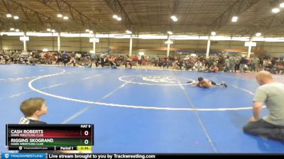 49A Cons. Round 2 - Cash Roberts, Hawk Wrestling Club vs Riggins Skogrand, Hawk Wrestling Club