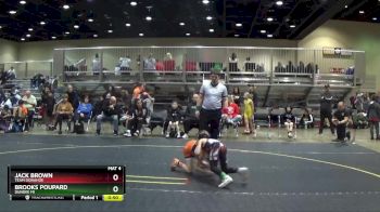 56 lbs Semifinal - Jack Brown, Team Donahoe vs Brooks Poupard, Dundee MI