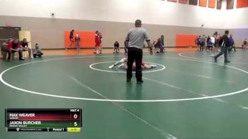 175 lbs Champ. Round 2 - Max Weaver, Shelby vs Jaxon Burcher, Indian Valley