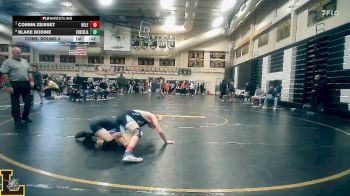 132 lbs Cons. Round 3 - Blake Bodine, Centralia vs Corbin Zeisset, Belleville East