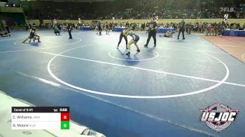 120 lbs Consi Of 8 #1 - Clover Williams, JAWS vs Baylor Moore, Blue Devil Wrestling