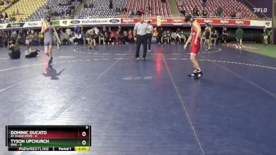 125 lbs Round 1 (16 Team) - Dominic Ducato, St. Cloud State vs Tyson Upchurch, King