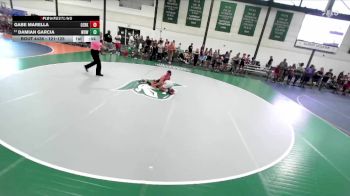 121-125 lbs Cons. Semi - Damian Garcia, War Dog Wrestling vs Gabe Marella, Relentless Training Center