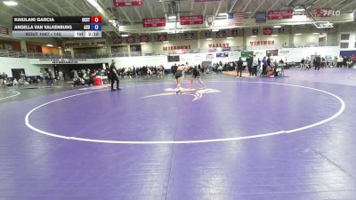 145 lbs Cons. Round 5 - Angella Van Valkenburg, Adams State vs Kaiulani Garcia, Oklahoma State
