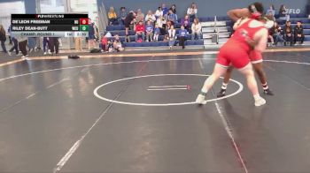 285 lbs Champ. Round 1 - Riley Dean-Butt, Western Colorado University vs De`Leon Freeman, Newman