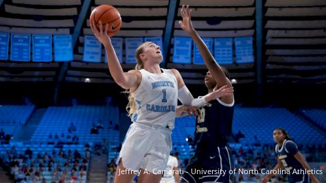 Alyssa Ustby Leads North Carolina To Win With Double-Double Over Ball State