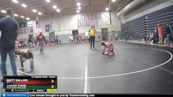 90/95 Round 5 - Carter Evans, Team Bear Wrestling vs Brett Ballard, JET