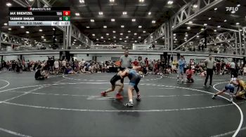 106 lbs Finals (2 Team) - Tanner Shear, Full Circle vs Jax Brentzel, TDWC Maniacs Blue & Gold