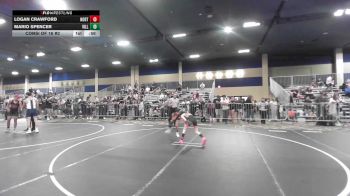 82 lbs Consi Of 16 #2 - Logan Crawford, Northwest Elite vs Mario Spencer, Vills Bros WC
