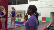 Blocking & Correct Body Shape For Front Handspring Vault Part #2