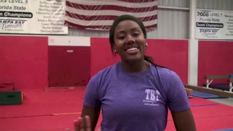 Blocking & Correct Body Shape For Front Handspring Vault Part #1