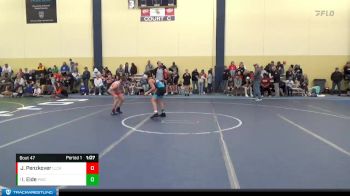 95 lbs Semifinal - Isaiah Eide, Pinnacle Wrestling Club vs Jacob Penzkover, LAW La Crosse Area Wrestling
