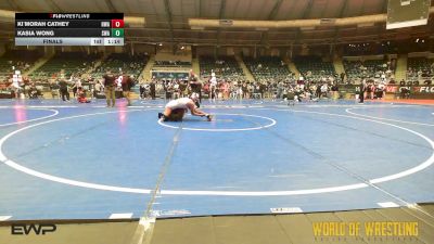 135 lbs Final - Ki`Morah Cathey, HURRICANE WRESTLING ACADEMY vs Kasia Wong, Shelton Wrestling Academy