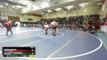 285 lbs Champ. Round 2 - Zachary Valenzuela, Santa Paula vs Jacob Groves, Corona Senior