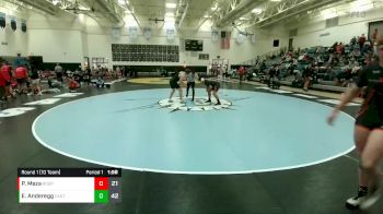 220 lbs Round 1 (10 Team) - Eli Anderegg, Cheyenne East vs Pablo Meza, Rock Springs