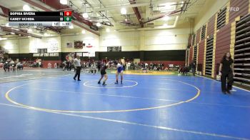 155 lbs Champ. Round 1 - Sophia Rivera, Fillmore vs Casey Uchida, Diamond Bar