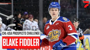 2025 NHL Draft: Blake Fiddler Discusses USA-Canada Dual Citizenship, How He Plays At CHL-USA Top Prospects Challenge