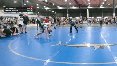106 lbs Semis (4 Team) - Luke Bentley, BELIEVE TO ACHEIVE vs Maximo Deleon, NOVA WRESTLING CLUB