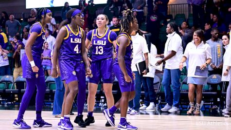 LSU Women's Basketball, Kailyn Gilbert Scores Layup With 1-Second Left