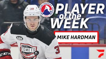 Mike Hardman Highlights: Utica Comets Forward Earns AHL Player Of The Week Honors