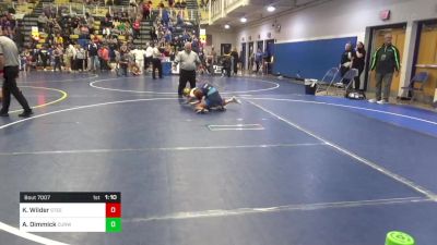 96 lbs Quarterfinal - Kataleen Wilder, Steel Valley Renegades vs Ali Dimmick, Curwensville