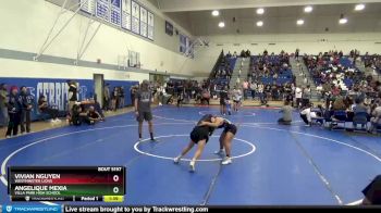 116 lbs Semifinal - Vivian Nguyen, Westminster Lions vs Angelique Mexia, Villa Park High School