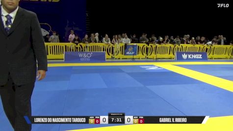 Gabriel V. Ribeiro vs Lorenzo Do Nascimento Tarouco 2025 Pan IBJJF Jiu-Jitsu No-Gi Championship