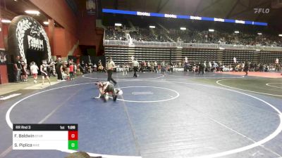 70 lbs Rr Rnd 3 - Foster Baldwin, Sturgis Youth WC vs Santiago Piplica, Riverton USAW