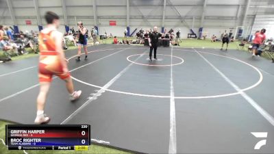220 lbs Placement Matches (16 Team) - Caleb Forbes, Georgia RED vs Jake McConnell, Team Alabama