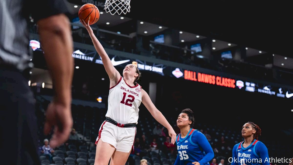 Peyton Verhulst With The Buzzer Beater To Send OU To Overtime Against Duke