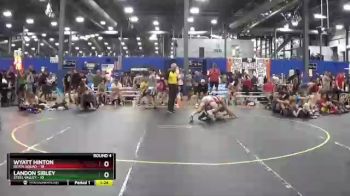 130 lbs Round 4 (6 Team) - Landon Sibley, Steel Valley vs Wyatt Hinton, Death Squad