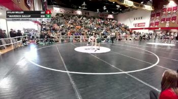 126 lbs Champ. Round 2 - Dylan Miller, South vs Maverick Gallup, Kelly Walsh